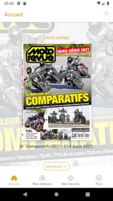 Moto Revue Magazine android App screenshot 2